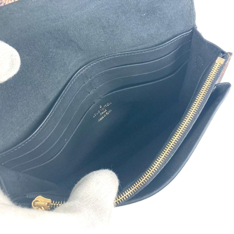 LOUIS VUITTON ルイヴィトン N60221 ポルトフォイユヴァヴァンチェーン  チェーンウォレット ショルダーバッグ ダミエ 長財布【中古】の画像