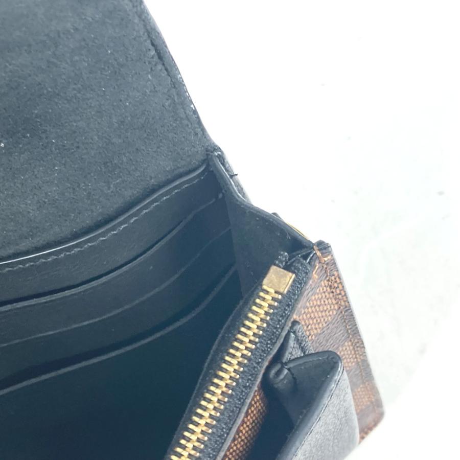 LOUIS VUITTON ルイヴィトン N60221 ポルトフォイユヴァヴァンチェーン  チェーンウォレット ショルダーバッグ ダミエ 長財布【中古】の画像