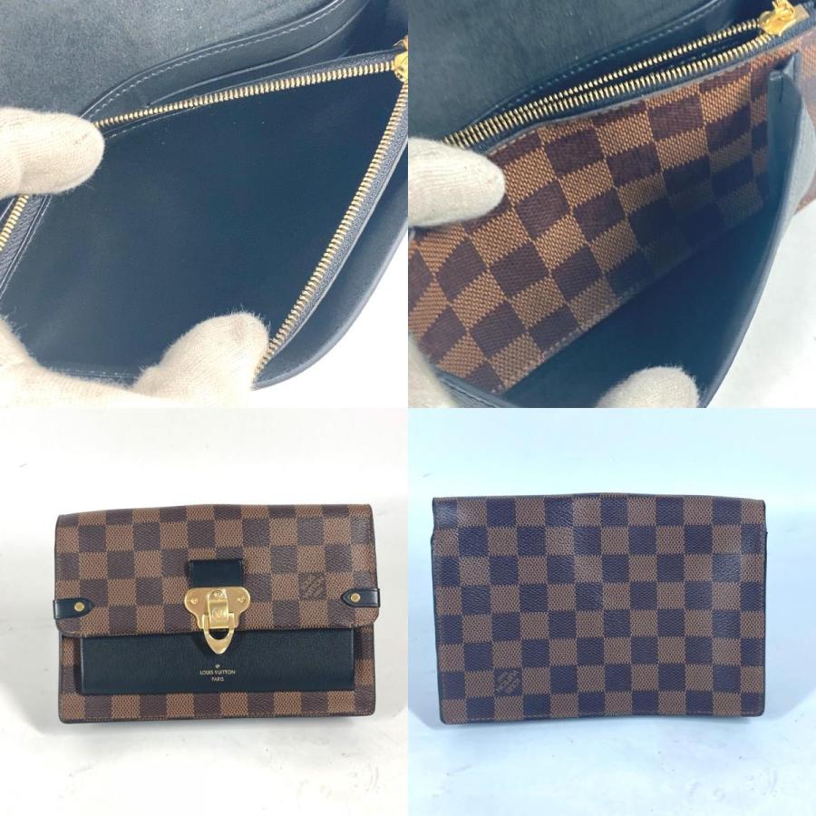 LOUIS VUITTON ルイヴィトン N60221 ポルトフォイユヴァヴァンチェーン  チェーンウォレット ショルダーバッグ ダミエ 長財布【中古】の画像