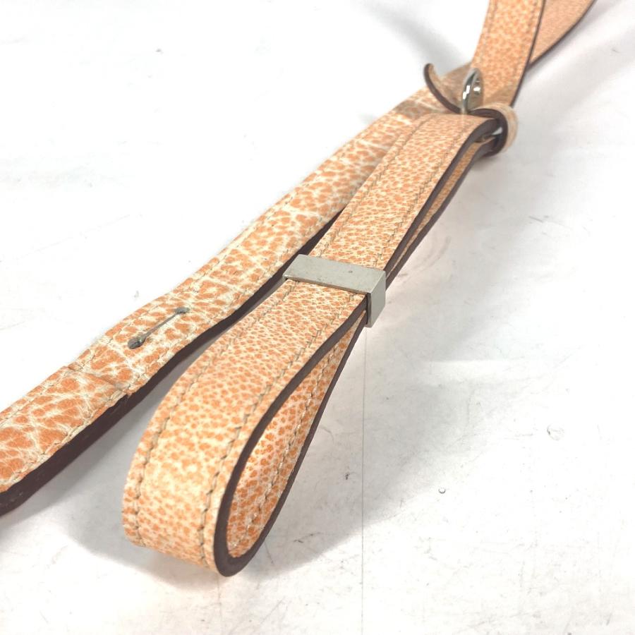 HERMES エルメス ドッグリード ダルメシアン ペット 犬 ドッグ リード オレンジ ユニセックス【中古】 | HERMES | 02