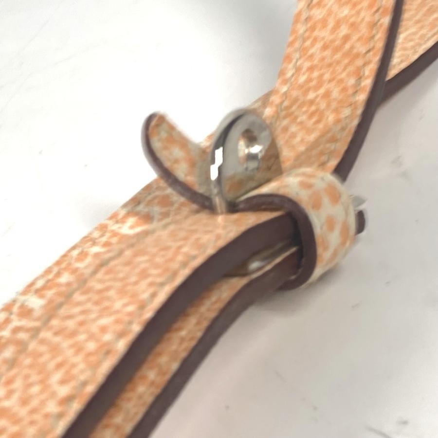 HERMES エルメス ドッグリード ダルメシアン ペット 犬 ドッグ リード オレンジ ユニセックス【中古】 | HERMES | 04