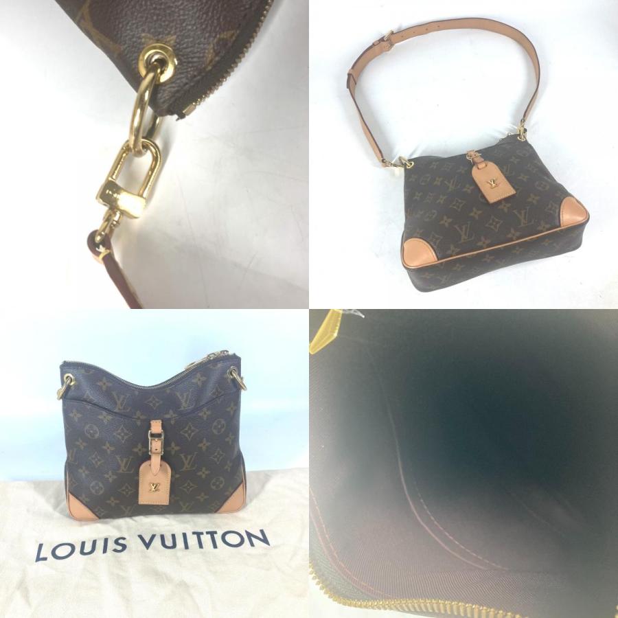 LOUIS VUITTON ルイヴィトン M45354 オデオン NM PM 斜め掛け カバン モノグラム ショルダーバッグ ブラウン レディース【中古】 | LOUIS VUITTON | 09