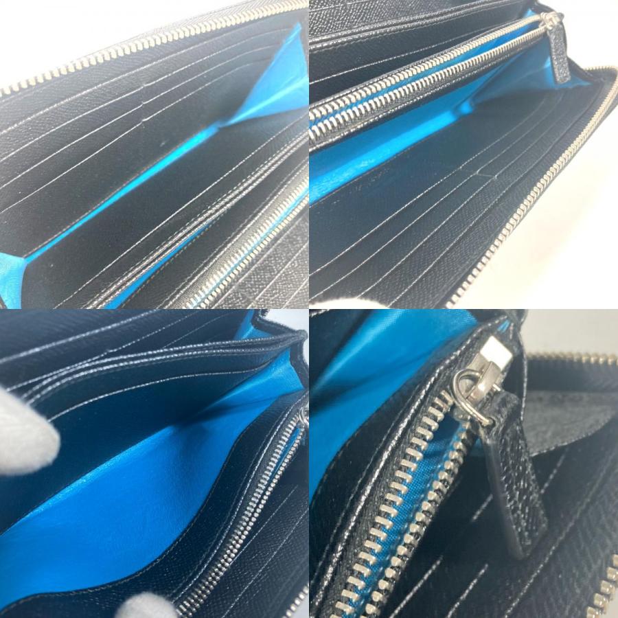 BVLGARI ブルガリ ブルガリブルガリ ラウンドファスナー 長財布 ブラック ユニセックス【中古】 | BVLGARI | 08