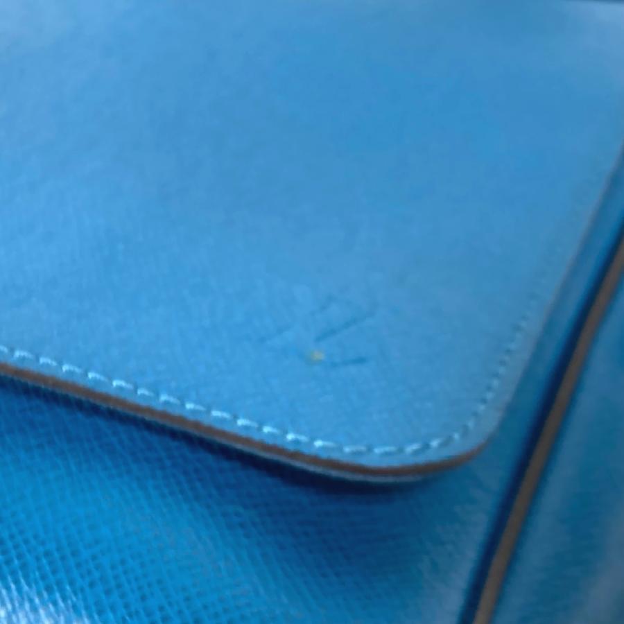 LOUIS VUITTON ルイヴィトン M32823 ロマンPM フラップ 斜め掛け メッセンジャーバッグ カバン タイガ ショルダーバッグ ブルー ユニセックス【中古】 | LOUIS VUITTON | 06
