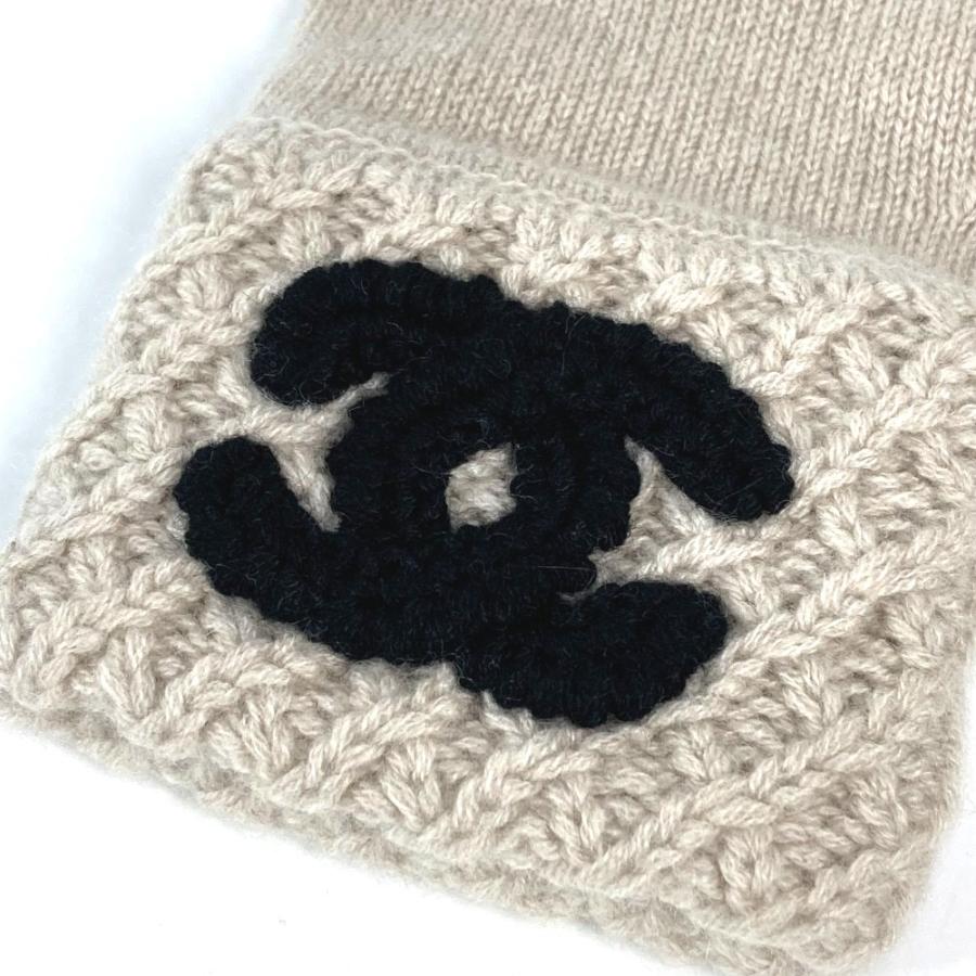 CHANEL 未使用 シャネル CC ココマーク ロゴ グローブ アクセサリー