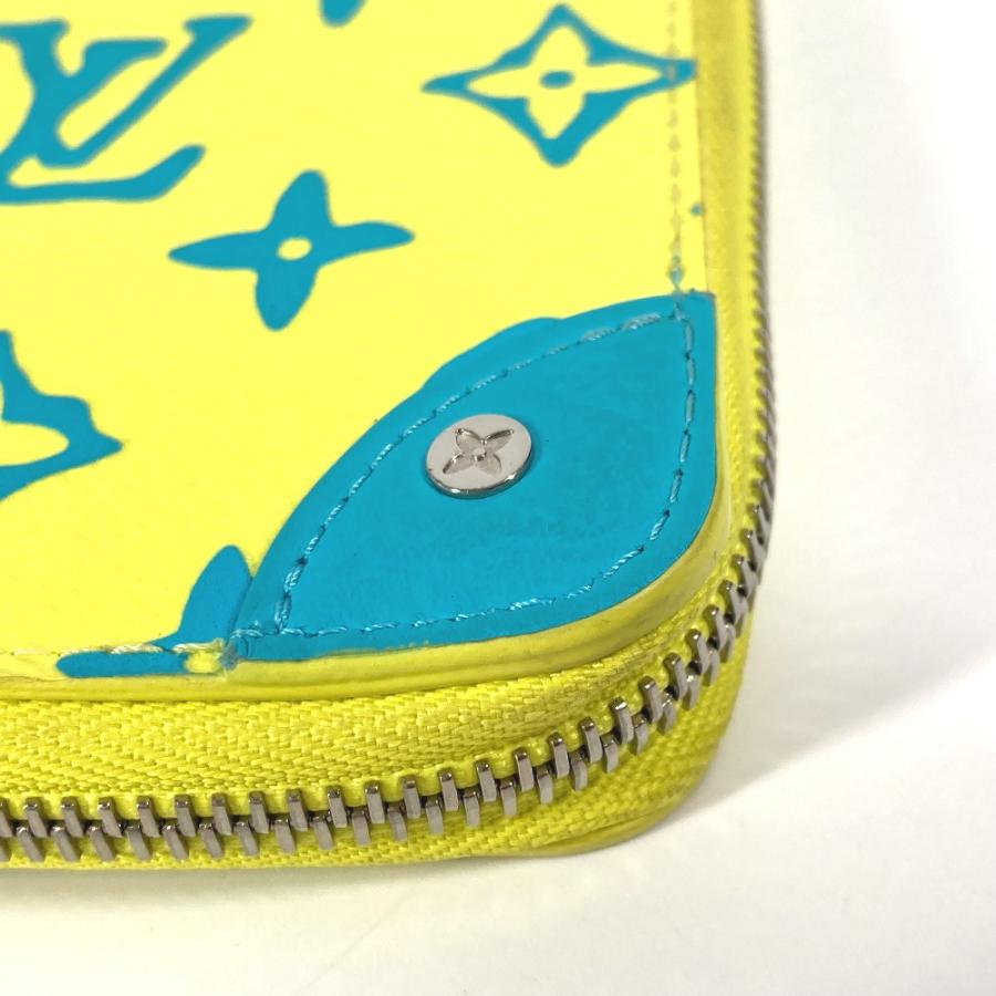 ルイヴィトン モノグラムプレイグラウンド ジッピーウォレットイエロー
