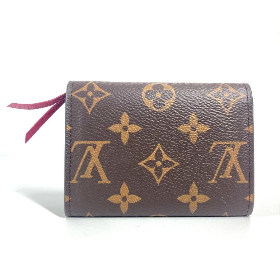美品 LOUIS VUITTON ルイヴィトン Ｍ41939 ポルトモネ・ロザリ コンパクトウォレット モノグラム 2つ折り財布 フューシャ ピンク【中古】. | LOUIS VUITTON | 01