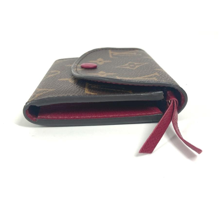 美品 LOUIS VUITTON ルイヴィトン Ｍ41939 ポルトモネ・ロザリ コンパクトウォレット モノグラム 2つ折り財布 フューシャ ピンク【中古】. | LOUIS VUITTON | 03