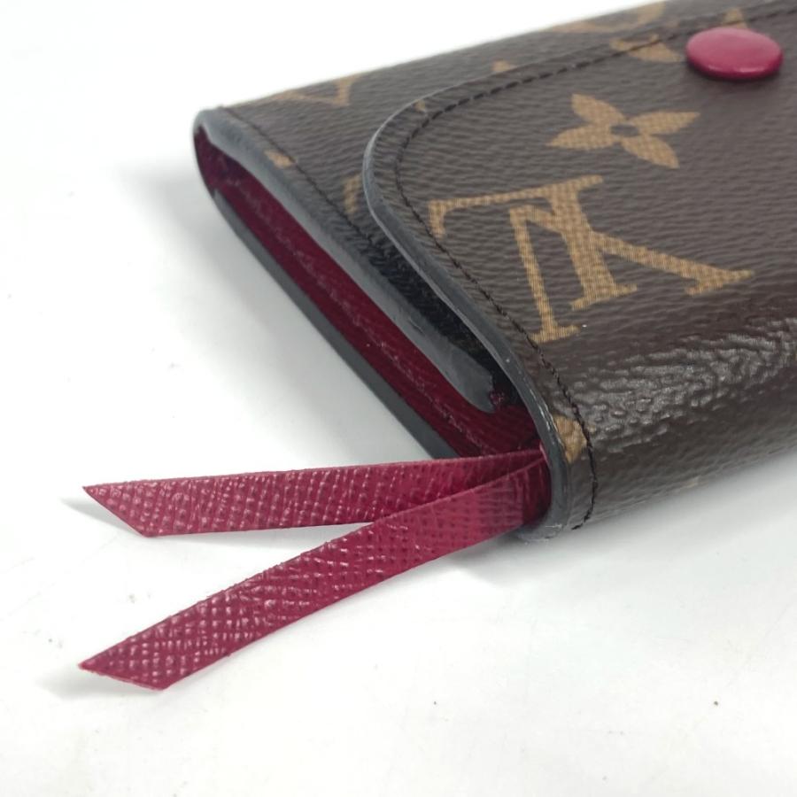 美品 LOUIS VUITTON ルイヴィトン Ｍ41939 ポルトモネ・ロザリ コンパクトウォレット モノグラム 2つ折り財布 フューシャ ピンク【中古】. | LOUIS VUITTON | 04