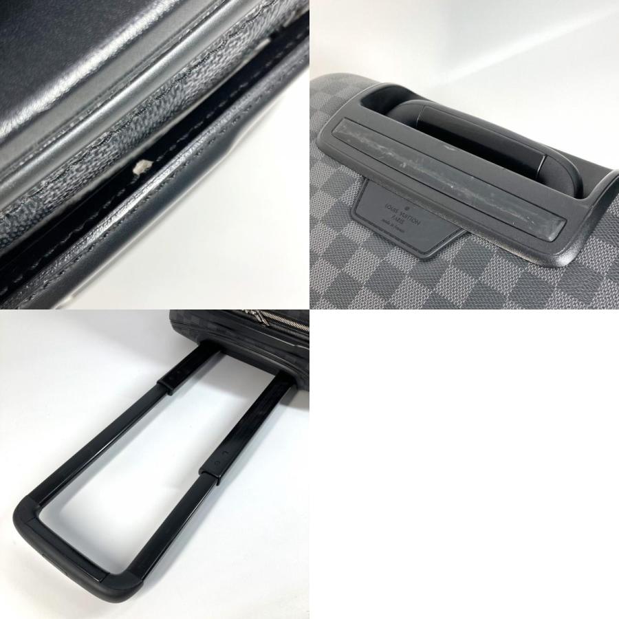 LOUIS VUITTON ルイヴィトン N23005 ゼフィール55 カバン トラベルバッグ スーツケース 4輪 ダミエグラフィット キャリーバッグ 【中古】 | LOUIS VUITTON | 09