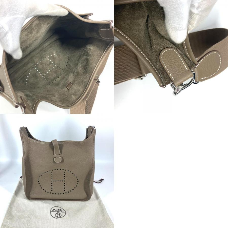 HERMES（エルメス） 美品 エブリン 3 GM カバン H パンチングロゴ 斜め
