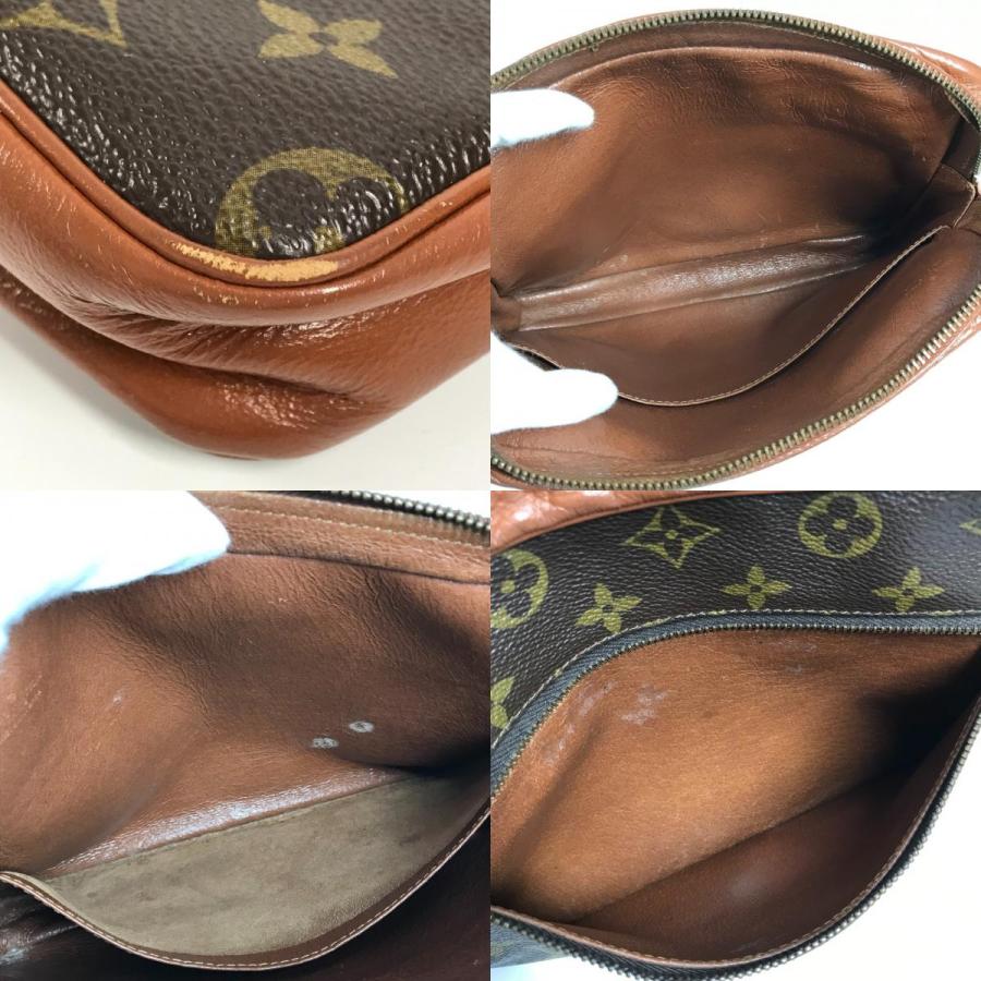 LOUIS VUITTON サックスポ セカンドポーチ ポシェット ブラウン LOUIS VUITTON ルイヴィトン サックスポ セカンドポーチ