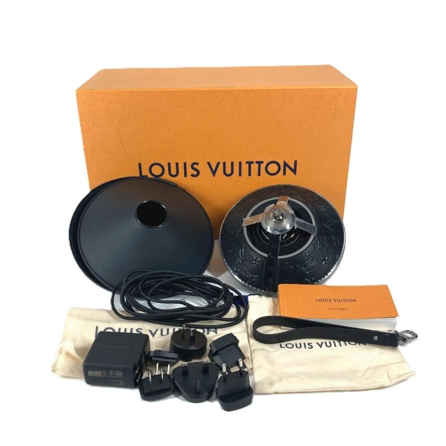 未使用 LOUIS VUITTON ルイヴィトン QAC000 ホライゾン ライト・アップ スピーカー インテリア オーディオ モノグラム ブラック【中古】 | LOUIS VUITTON | 01