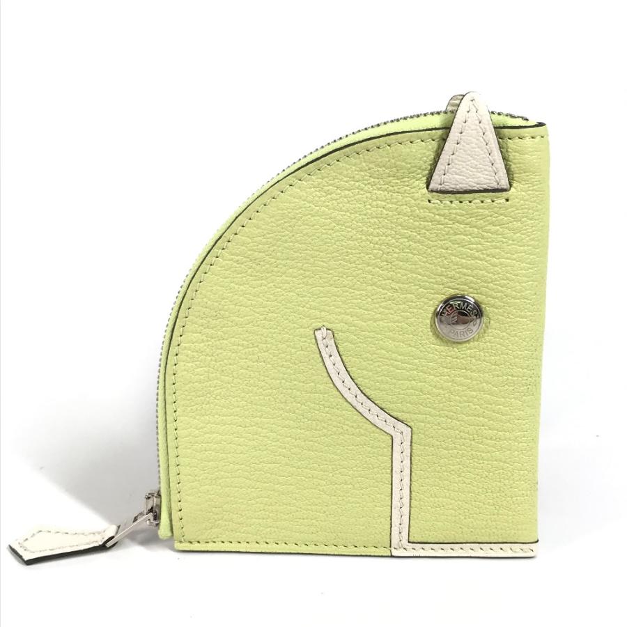 HERMES（エルメス） 新品同様 シュバル パドック 財布 小銭入れ 馬 