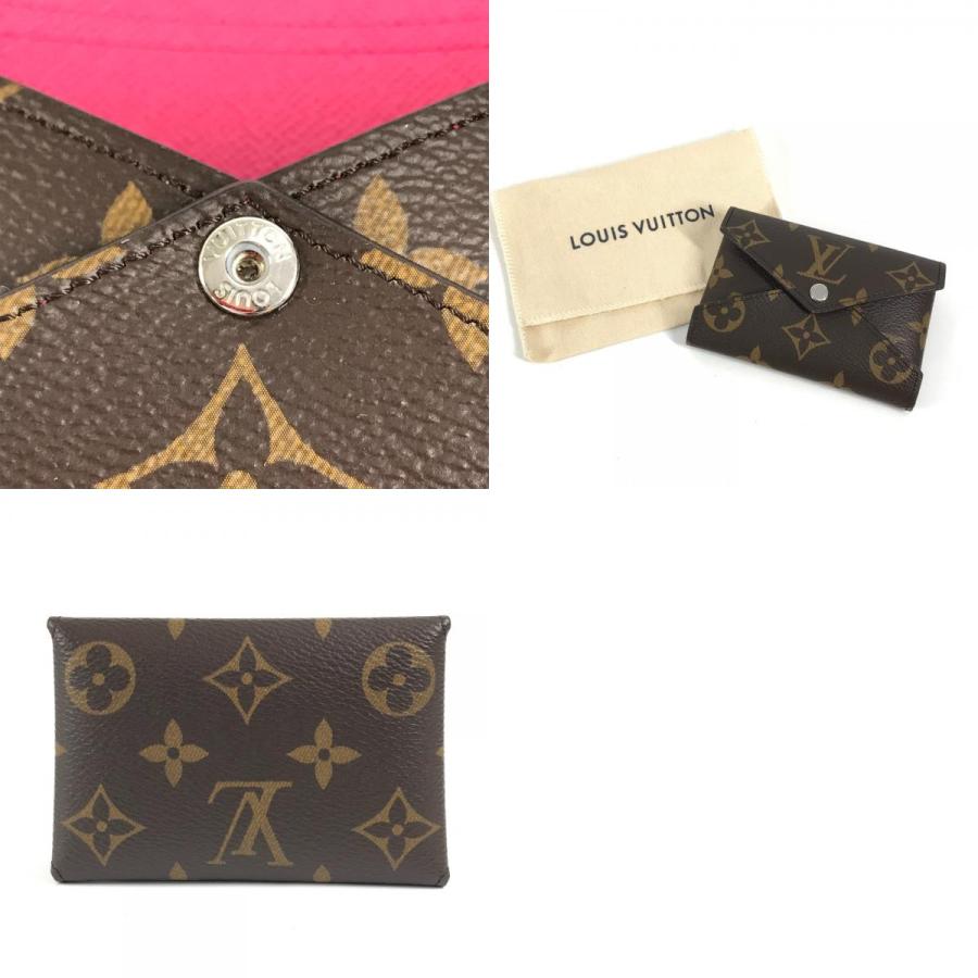 未使用 LOUIS VUITTON ルイヴィトン M12793 ポルト カルト・キリガミ 名刺入れ カードケース 2つセット コインケース 財布 ピンク 【中古】 | LOUIS VUITTON | 09