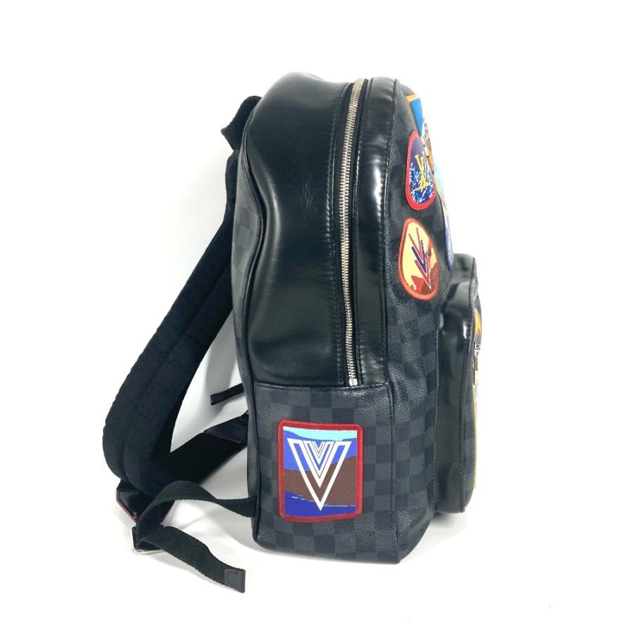 LOUIS VUITTON ルイヴィトン N40042 リュック・デイパック カバン バックパック ダミエグラフィット LV アルプス リュックサック 【中古】_3
