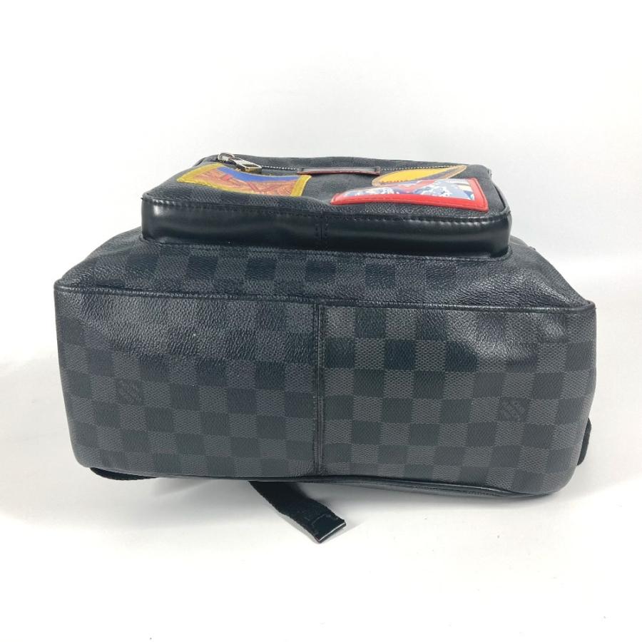 LOUIS VUITTON ルイヴィトン N40042 リュック・デイパック カバン バックパック ダミエグラフィット LV アルプス リュックサック 【中古】_4