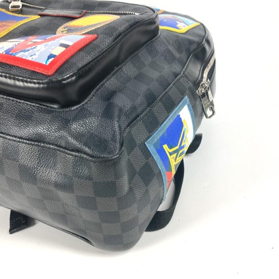 LOUIS VUITTON ルイヴィトン N40042 リュック・デイパック カバン バックパック ダミエグラフィット LV アルプス リュックサック 【中古】_5