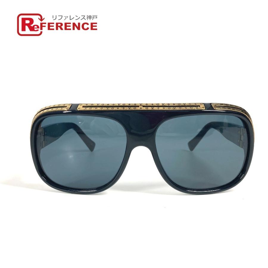 美品 LOUIS VUITTON ルイヴィトン Z2516U サングラス・1.0 ミリオネア めがね メガネ アイウェア 眼鏡 サングラス ブラック【中古】 | LOUIS VUITTON