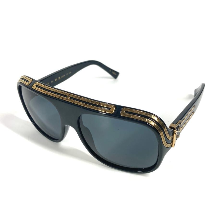 美品 LOUIS VUITTON ルイヴィトン Z2516U サングラス・1.0 ミリオネア めがね メガネ アイウェア 眼鏡 サングラス ブラック【中古】 | LOUIS VUITTON | 01