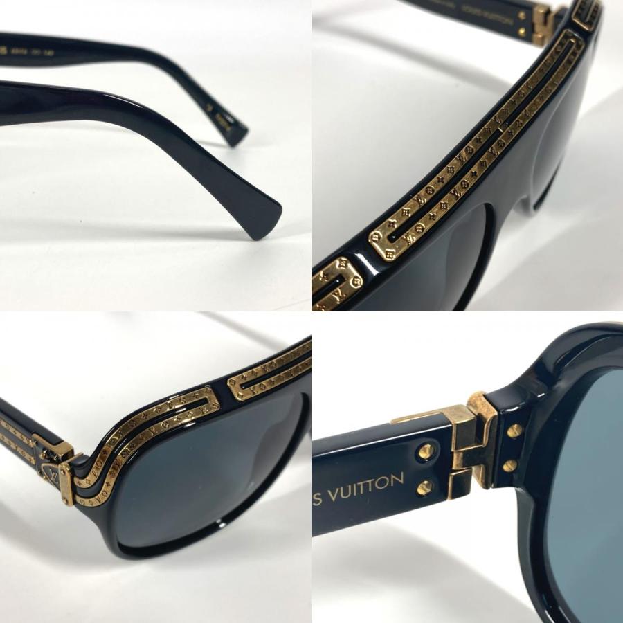 美品 LOUIS VUITTON ルイヴィトン Z2516U サングラス・1.0 ミリオネア めがね メガネ アイウェア 眼鏡 サングラス ブラック【中古】 | LOUIS VUITTON | 07