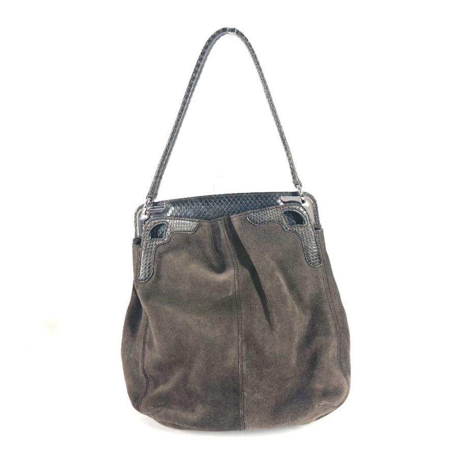 CARTIER カルティエ マルチェロ ロゴ カバン トートバッグ  ショルダーバッグ ブラウン ユニセックス【中古】 | Cartier | 01