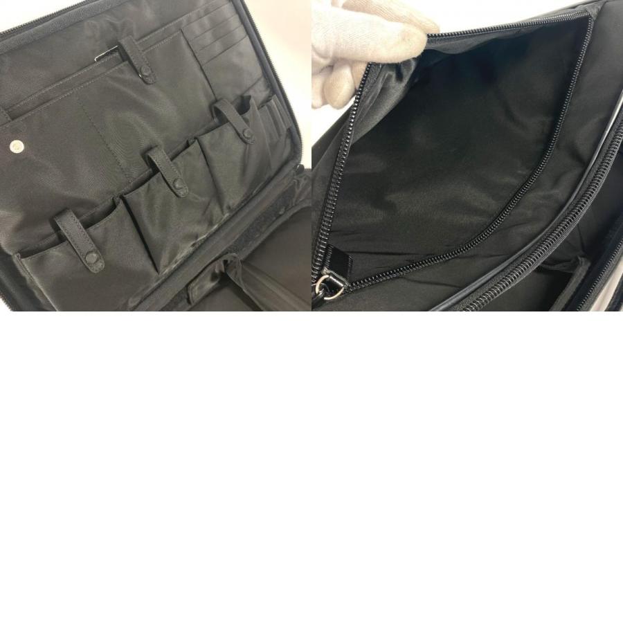 PRADA プラダ トライアングルロゴ 三角ロゴ プレート 2WAYバッグ ハンドバッグ ビジネスバッグ ショルダーバッグ ブラック【中古】 | PRADA | 09