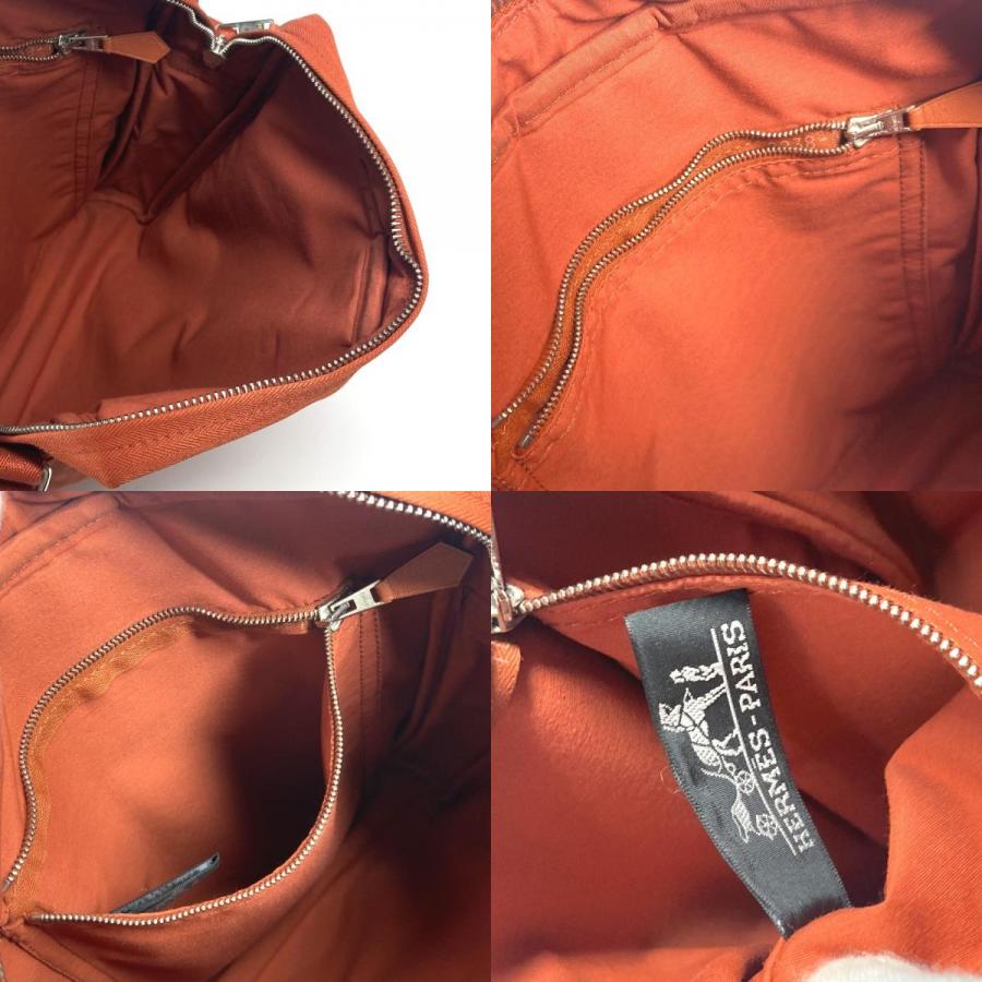 美品 HERMES エルメス アカプルコ バンドリエール PM バック ショルダーバック カバン バック ショルダーバッグ オレンジ 【中古】 | HERMES | 08