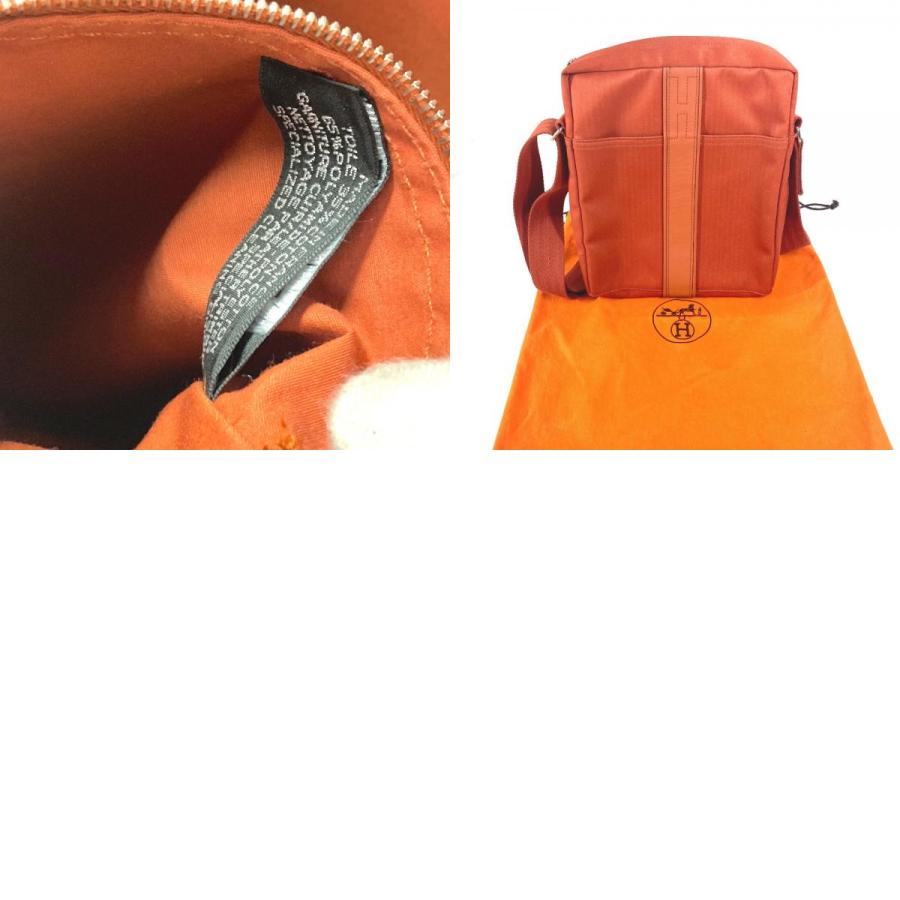 美品 HERMES エルメス アカプルコ バンドリエール PM バック ショルダーバック カバン バック ショルダーバッグ オレンジ 【中古】 | HERMES | 09
