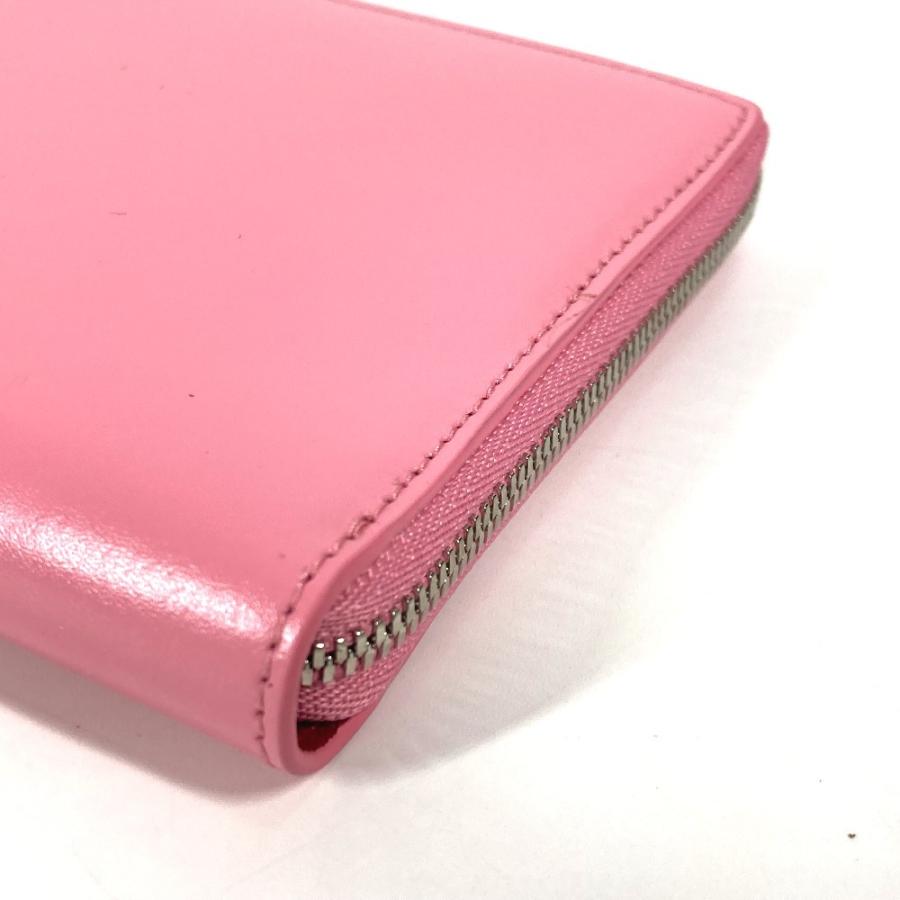 未使用 BALENCIAGA バレンシアガ 664041  エッセンシャル  ロングウォレット ラウンドファスナー 長財布 ピンク ユニセックス【中古】 | BALENCIAGA | 04