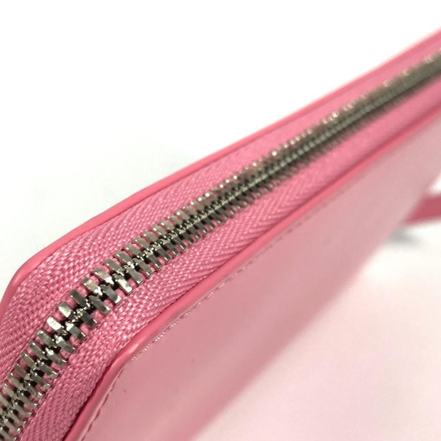 未使用 BALENCIAGA バレンシアガ 664041  エッセンシャル  ロングウォレット ラウンドファスナー 長財布 ピンク ユニセックス【中古】 | BALENCIAGA | 05
