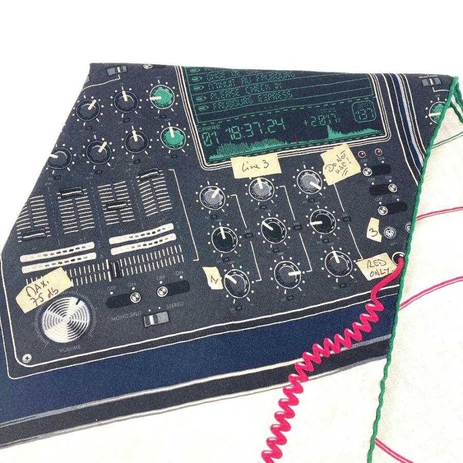 美品 HERMES エルメス  LAST NIGHT ラストナイト DJ   ショール スカーフ マフラー フリンジ ストール ベージュ ユニセックス【中古】 | HERMES | 06