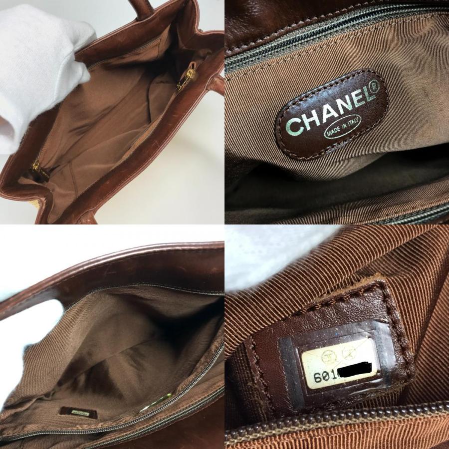 CHANEL シャネル CC ココマーク ロゴ カバン 肩掛け トートバッグ ショルダーバッグ ベージュ レディース【中古】 | CHANEL | 08