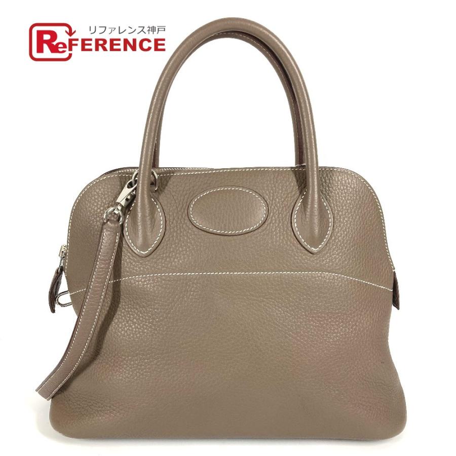 HERMES エルメス ボリード31 ボリード 31 2WAYバッグ ショルダーバッグ カバン トートバッグ 斜め掛け ハンドバッグ エトゥープ 【中古】 | HERMES