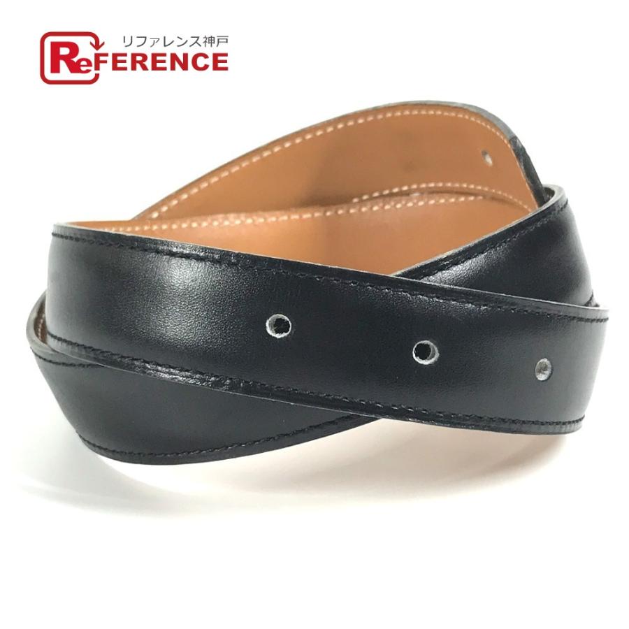 HERMES エルメス ベルトのみ ボトムス用ベルト ベルト ブラック レディース【中古】 | HERMES