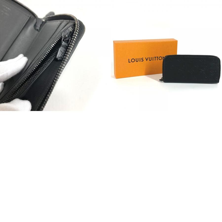 LOUIS VUITTON ルイヴィトン M62902 ジッピーウォレットヴェルティカル ラウンドファスナー  モノグラムシャドウ  長財布【中古】 | LOUIS VUITTON | 09