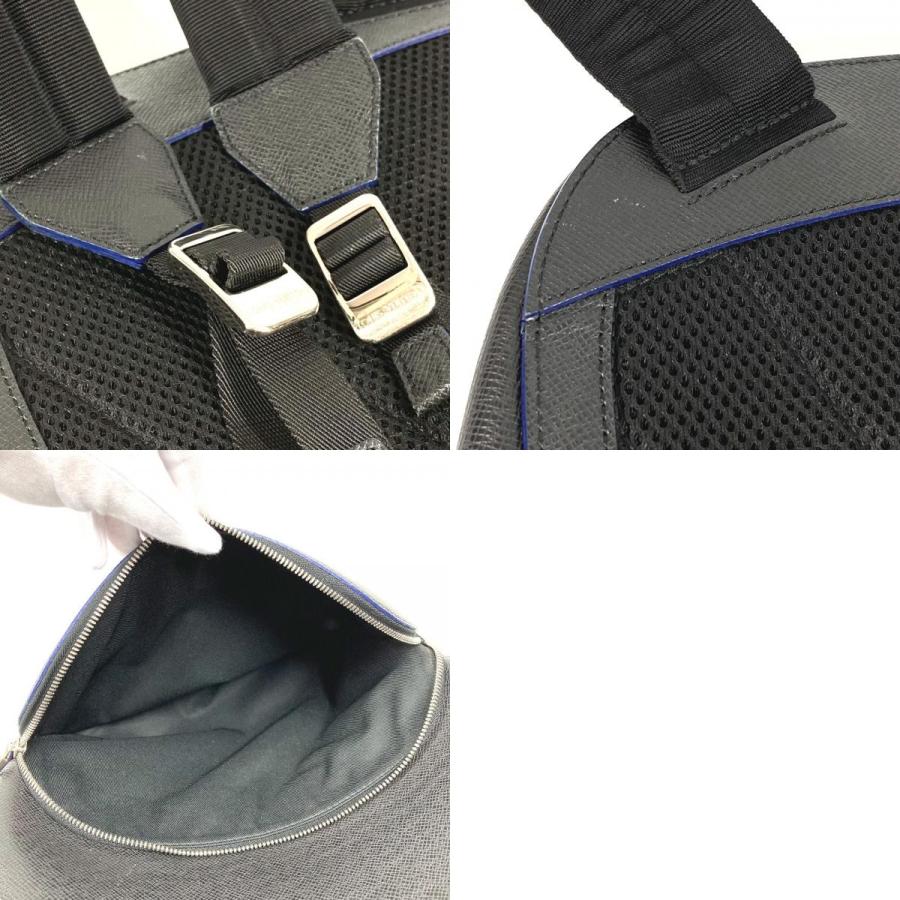 LOUIS VUITTON ルイヴィトン M32734 アントン カバン バムバッグ バイカラー タイガ リュックサック アルドワーズ ブラック 【中古】 | LOUIS VUITTON | 09