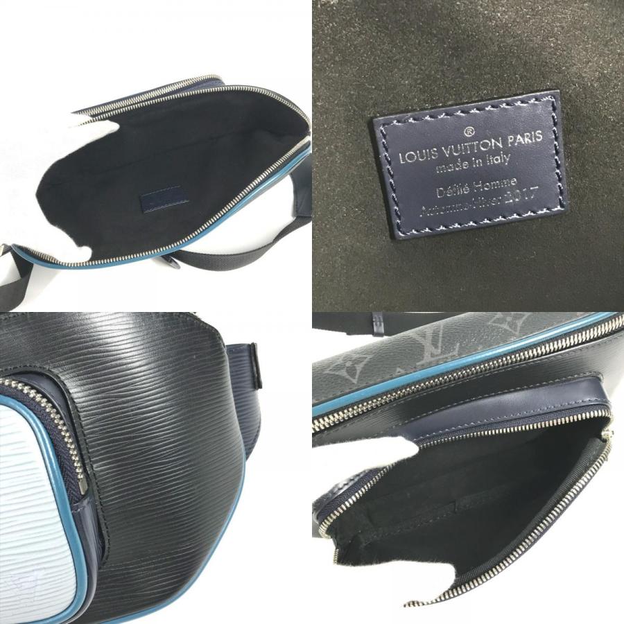 美品 LOUIS VUITTON ルイヴィトン M53420 バムバッグ クロス カバン ショルダーバッグ バッグ モノグラムエクリプス ボディバッグ【中古】 | LOUIS VUITTON | 08