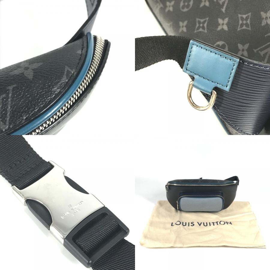美品 LOUIS VUITTON ルイヴィトン M53420 バムバッグ クロス カバン ショルダーバッグ バッグ モノグラムエクリプス ボディバッグ【中古】 | LOUIS VUITTON | 09