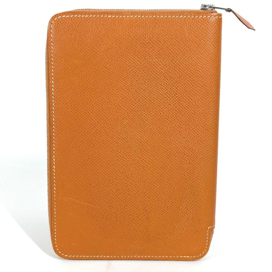 HERMES エルメス アザップ コンバイン ロングウォレット ラウンドファスナー トラベルケース 長財布 ゴールド ユニセックス【中古】 | HERMES | 01