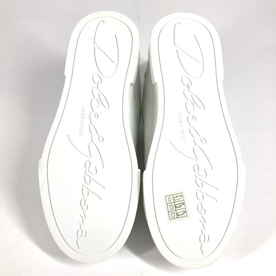 未使用 DOLCE&GABBANA ドルガバ DGロゴ フェイクパール 靴 シューズ