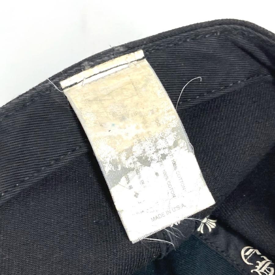 CHROME HEARTS クロムハーツ ロゴ ホースシュー 帽子 キャップ帽 ベースボール キャップ ブラック ユニセックス【中古】 |  | 07