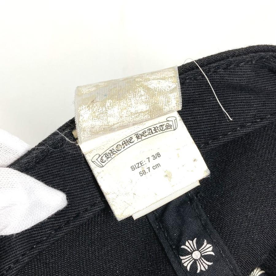 CHROME HEARTS クロムハーツ ロゴ ホースシュー 帽子 キャップ帽 ベースボール キャップ ブラック ユニセックス【中古】 |  | 08