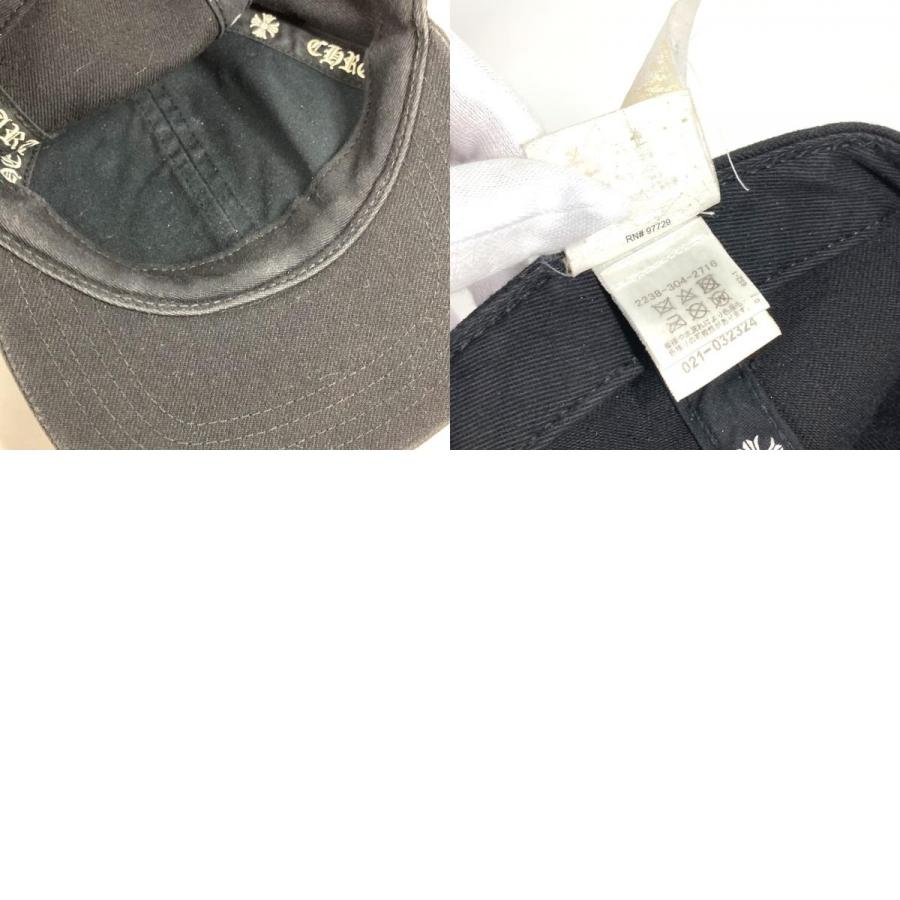 CHROME HEARTS クロムハーツ ロゴ ホースシュー 帽子 キャップ帽 ベースボール キャップ ブラック ユニセックス【中古】 |  | 09