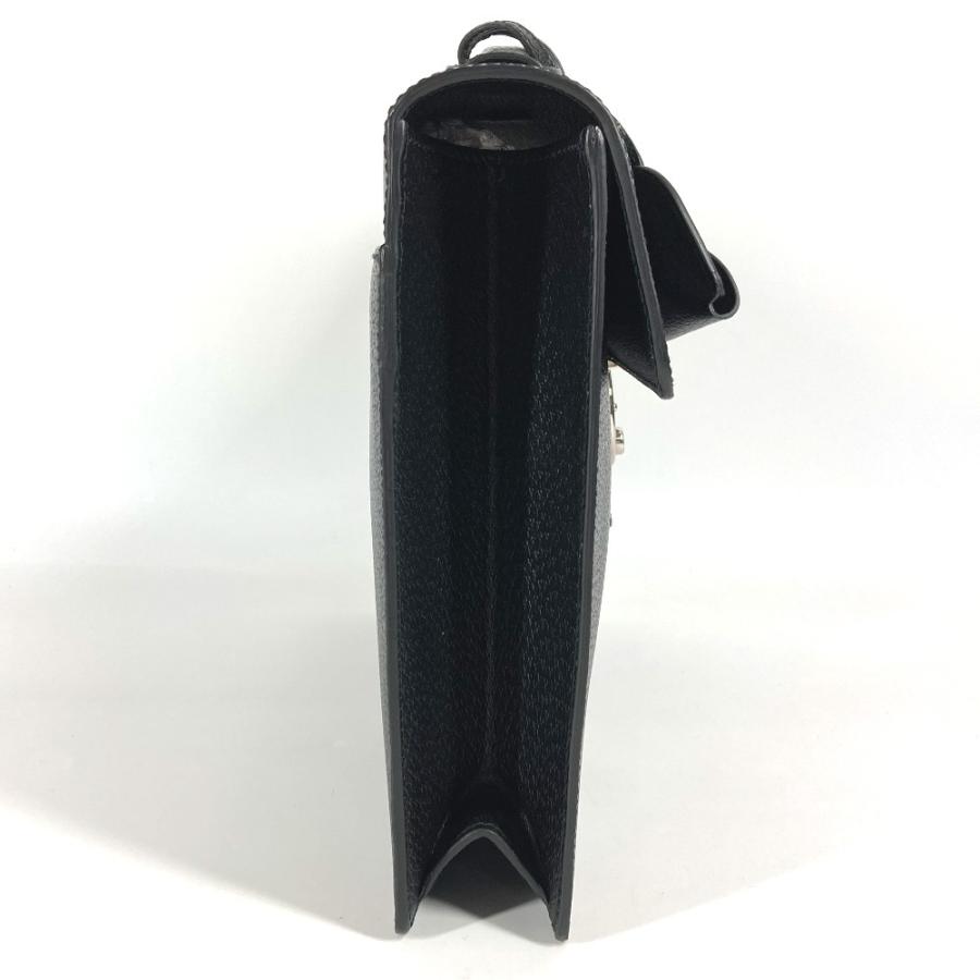 GUCCI グッチ 295256 ロゴ ビジネスバッグ カバン ブリーフケース ハンドバッグ ブラック メンズ【中古】 | GUCCI | 03