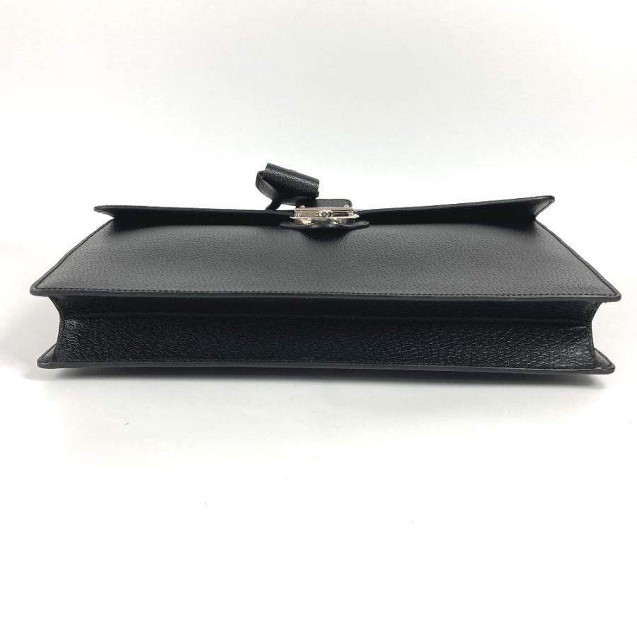 GUCCI グッチ 295256 ロゴ ビジネスバッグ カバン ブリーフケース ハンドバッグ ブラック メンズ【中古】 | GUCCI | 04