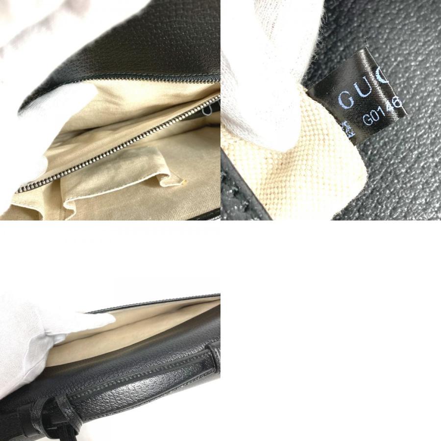GUCCI グッチ 295256 ロゴ ビジネスバッグ カバン ブリーフケース ハンドバッグ ブラック メンズ【中古】 | GUCCI | 09