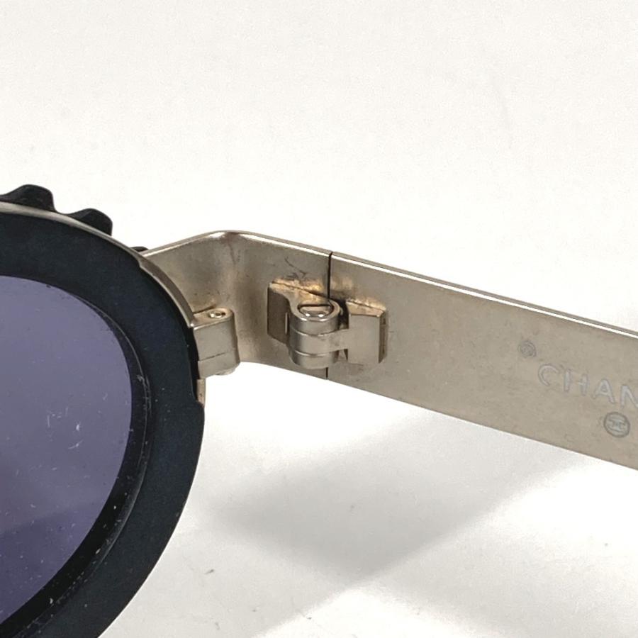 CHANEL シャネル 10506 90405 31 RUE CAMBON カメラレンズ オーバル 波形 めがね メガネ アイウェア ヴィンテージ  サングラス【中古】 | CHANEL | 07