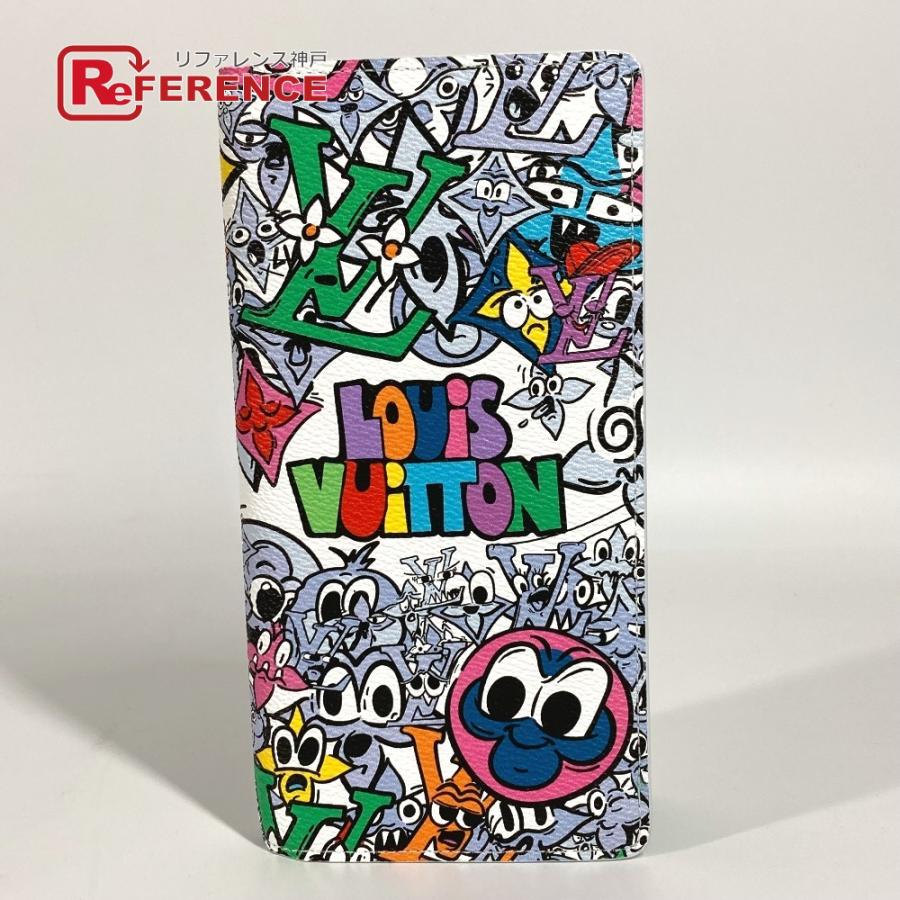 未使用 LOUIS VUITTON ルイヴィトン M82011  ポルトフォイ・ブラザNM 2つ折り ロングウォレット モノグラム・コミック 長財布【中古】 | LOUIS VUITTON