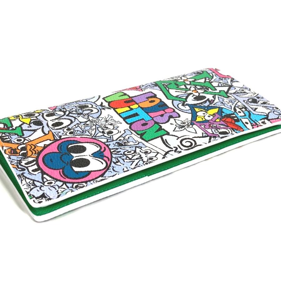 未使用 LOUIS VUITTON ルイヴィトン M82011  ポルトフォイ・ブラザNM 2つ折り ロングウォレット モノグラム・コミック 長財布【中古】 | LOUIS VUITTON | 03